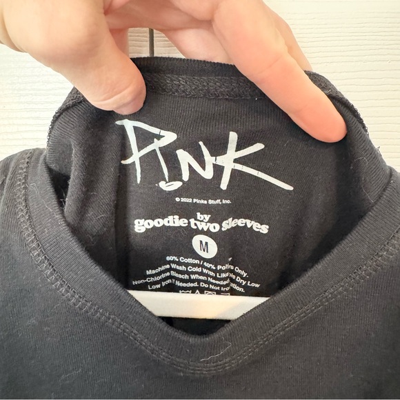 PINK x Goodie two sleeves Get the Party started tank top Medium - Picture 3 of 3
